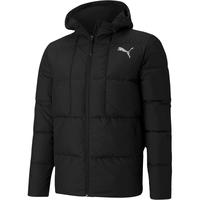 PUMA彪马官方 新款男子保暖连帽羽绒服外套GOOSE DOWN 585534 黑色-01 XL