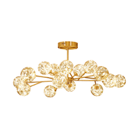  Lighting 雷士 NVC  星雨系列 EDNSⅪ9669I/80MB LED客厅吊灯 15头