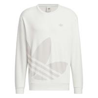 时尚宽松抓绒圆领卫衣套头衫男女adidas阿迪达斯三叶草JL8383