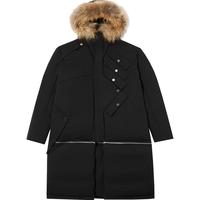 伯希和设计师联名款无性别男女同款羽绒服PELLIOT x MENGHUITING 曜石黑（男女同款） L