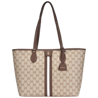 皮尔卡丹(pierrecardin)包包女包时尚单肩包大容量托特包女士老花手提包质感女包