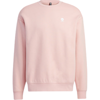 adidas NEO U FL CREW 中性运动卫衣 HY9657 浅紫/白 XS