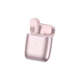 哇牛 W1蓝牙耳机真无线2022年新款金属机身运动半入耳式适用于苹果华为小米vivo音质超好oppo超长续航男女降噪 【樱花粉】全新升级定义-金属机身+送ip保护套
