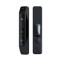 第吉尔(KEYLOCK)智能门锁3D人脸解锁指纹锁密码锁电子锁防盗门锁EC9-F 3D人脸+活体指纹+碳素黑