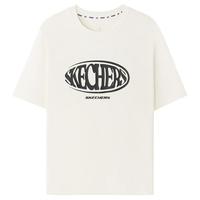 SKECHERS/斯凯奇 舒适柔软 男女同款针织短袖T恤衫