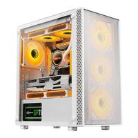 迅钛（SUMTAX）贝塔3号 电脑机箱台式机matx小机箱 玻璃侧透/支持240水冷/背线/USB3.0/独立电源仓/防尘易清洗 贝塔3号-黑色【M-ATX/240水冷位】