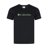 Columbia哥伦比亚户外21春夏新品男子吸湿降温速干运动T恤AE0543 011 M