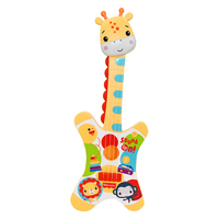 费雪（Fisher-Price）尤克里里 宝宝早教音乐启蒙弹奏乐器儿童玩具长颈鹿F6633