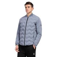 356STYLE蜘蛛雪服男式水波纹梭织羽绒服外套