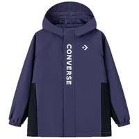  CONVERSE/匡威 保暖加厚防风 儿童羽绒服  深紫色 140/68