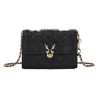 包包女时尚百搭小金球腋下包菱格小方包链条包单肩包斜挎包女包