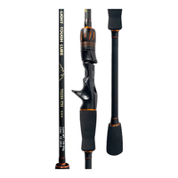 二次元路亚竿TH2.1米大物远投路亚杆MH调泛用翘嘴鲈鱼打黑鱼竿C702单竿