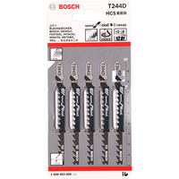博世(Bosch)T144DF 曲线锯条 (5支装) /件 定制