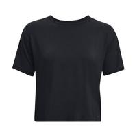 安德玛 UNDERARMOUR）秋冬Motion女子训练运动短袖T恤1379178 黑色001 L