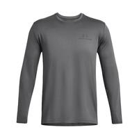 安德玛（UNDERARMOUR）春夏Vanish Energy男子训练宽松长袖T恤1385418 犀牛灰025 L