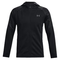 安德玛（Under Armour）男装 2024秋季跑步训练运动服户外时尚休闲卫衣套头衫 1357475-002 2XL