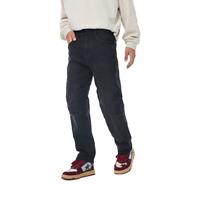ABLE JEANS【直筒滑板裤】24秋季男士宽松直筒牛仔裤801658 炭黑 40/34