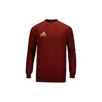 阿迪达斯 adidas本命年蛇年男士运动卫衣套头上衣针织透气棉质圆领打底衫拜年服