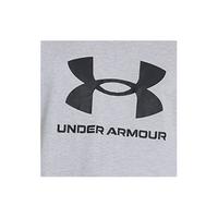 安德玛(UNDERARMOUR)春夏Sportstyle Logo男子训练运动短袖T恤1382911 钢色035 S