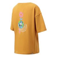 彪马夏季女款短袖T恤衫宽松圆领休闲运动服上衣533050-37 533050-37 M