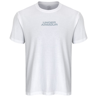 安德玛(UNDERARMOUR)春夏男子训练运动短袖T恤137910 白色100 L