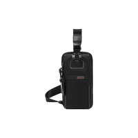 TUMI 途明 Alpha 3系列商务便携差旅男士单肩包胸包 黑色/02603585D3