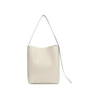 BeLLE 百丽 勃艮第系列包包女23冬新酒鬼袋09水桶包X9249DX3 暖蜡白 F