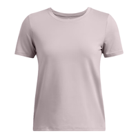 安德玛（UNDERARMOUR）Meridian女子柔感修身运动短袖T恤1379155 脂鲤灰015 L