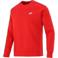 NIKE 耐克 Sportswear Club 男子运动卫衣 BV2663-657 红色 L
