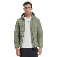 TRAINING羽绒服外套连帽男士