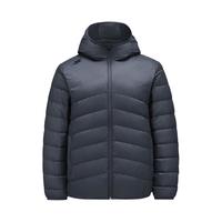 【轻薄羽绒服】24年冬季修身男式羽绒服短款连帽三防羽绒服