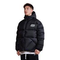 维动（VEIDOORN）飞羽系列羽绒服男女同款运动轻薄休闲保暖宽松连帽外套冬季 连帽运动羽绒服【飞羽-黑】 XL