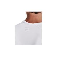 安德玛（UNDERARMOUR）秋冬Meridian男子训练运动短袖T恤1379670 白色100 XXL