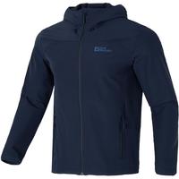 狼爪 夹克男春夏户外运动休闲防风保暖软壳外套5303664 664-1010/宝蓝色/拍大一码 M 175/96A