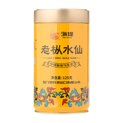 海堤 中茶海堤茶叶老枞水仙乌龙茶岩茶足火新传奇系列口粮茶罐装125g
