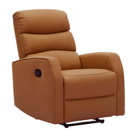  顾家家居 KUKA  A025 单人布艺沙发 蓝灰色