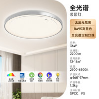 松下吸顶灯LED全光谱儿童护眼吸顶灯卧室灯客厅灯超薄简约灯具