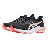 ASICS 亚瑟士 跑步鞋男鞋舒适透气跑鞋稳定支撑耐磨运动鞋 GT-2000 12 黑色/白色004 39