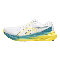 ASICS 亚瑟士 Gel-kayano 30 男子跑鞋 1011B548-101 白色/黄色 41.5