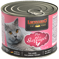 LEONARDO 小李子 EONARDO 小李子 德国无谷全价主食罐里奥纳多经典系列主食餐包猫罐头 鸡肉200g