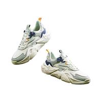 鸿星尔克吴烟当曲2.0休闲鞋男冬网面透气老爹鞋减震运动鞋