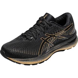 ASICS亚瑟士 男鞋缓震跑鞋时尚运动鞋舒适透气跑步鞋  GEL-SAIUN 黑色 42.5