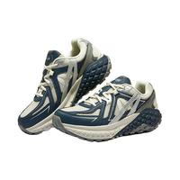 斯凯奇（Skechers）男子复古户外鞋轻质缓震舒适厚底增高232742 白色/蓝色/WBLU 41