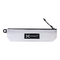 异刃虎旅行防水收纳包卡包洗漱收纳袋化妆包干湿分离文证件袋杂物大小包 白色S号