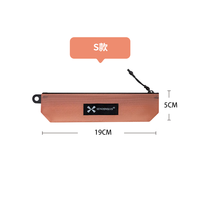 异刃虎旅行防水收纳包卡包洗漱收纳袋化妆包干湿分离文证件袋杂物大小包 马卡龙粉S号
