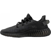 阿迪达斯 （adidas）跑步鞋男女鞋春季YeezyV2椰子350V2黑天使情侣休闲运动鞋 潮品 GX3791 /黑天使 36