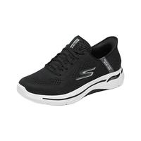 斯凯奇（Skechers）男士一脚蹬健步鞋216258 黑色/BLK 42