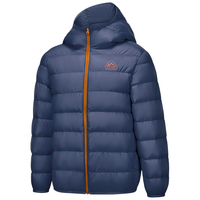 Skechers斯凯奇秋冬儿童舒适保暖中性风短款梭织羽绒外套上衣P425K048 藏青色/002Z 175 充绒量77g