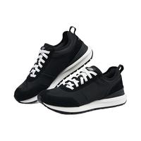 斯凯奇（SKECHERS）男子休闲跑步鞋户外缓震跑鞋210676 黑色/BLK 43