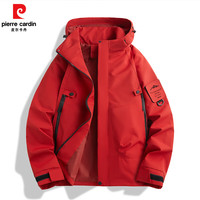 皮尔·卡丹 皮尔卡丹（pierre cardin）男女同款春秋季单冲山系户外冲锋衣（男女同款 多款可选）